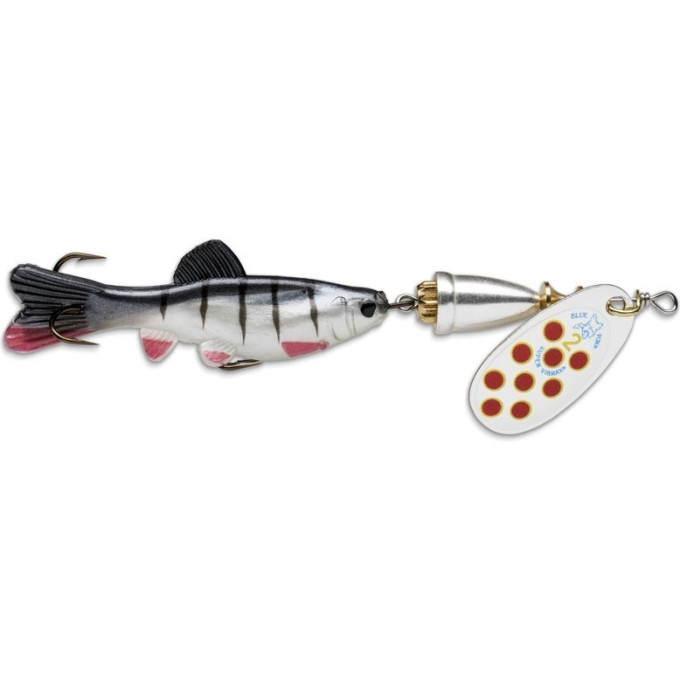 Блесна BLUE FOX Vibrax Chaser 16 г с силиконовой рыбкой, цвет S (BFVCH3-S)
